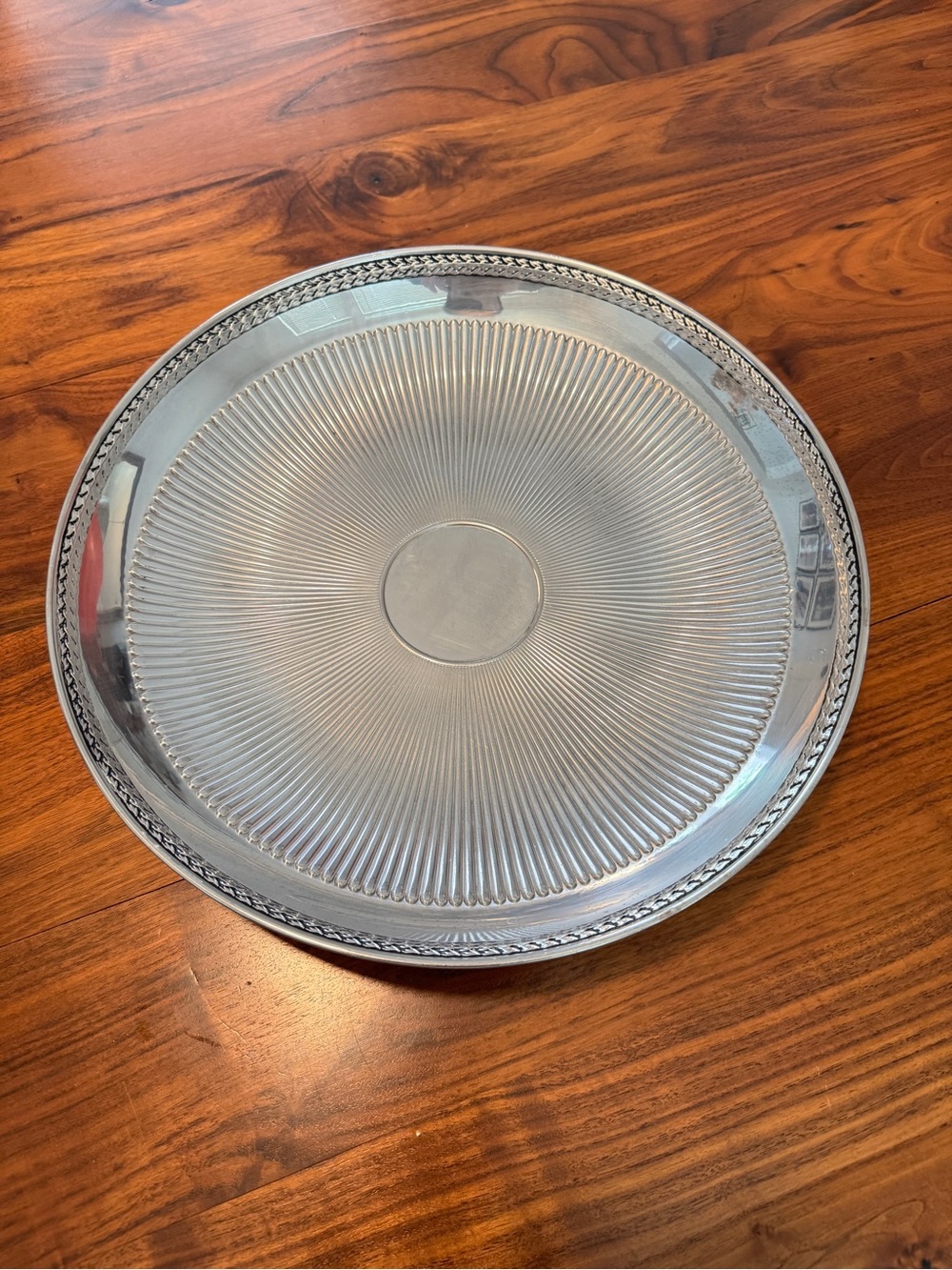 MCM Wedgwood Edme ~ Chip N' Dip - 14in Holloware Tray